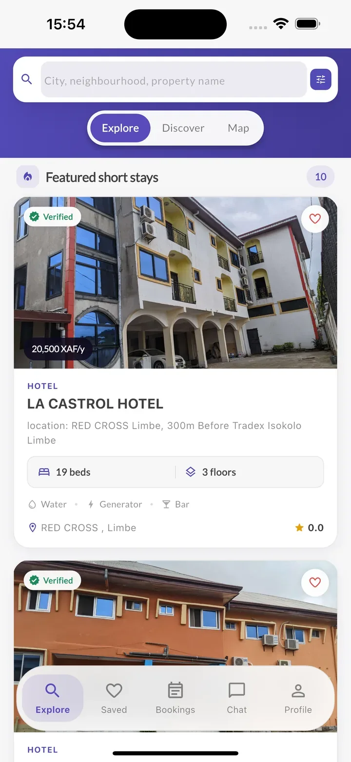 Find Home explore listings